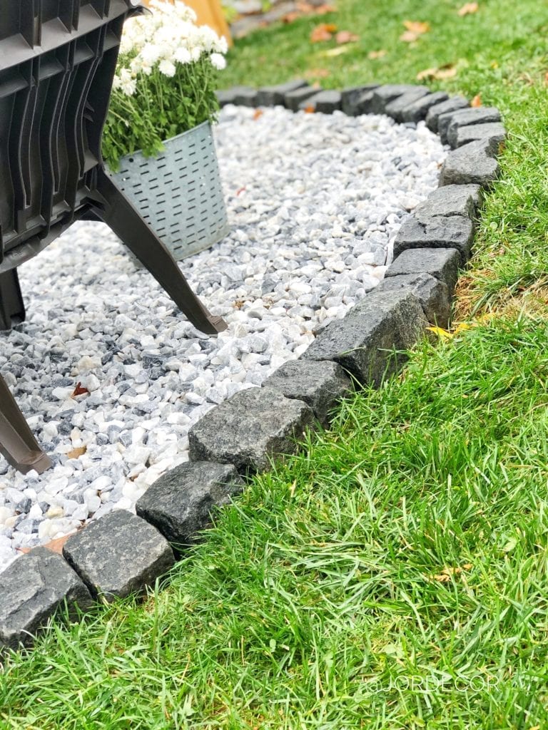 Diy Fire Pit Area In A Weekend Jordecor, Fire Pit Edging Stones