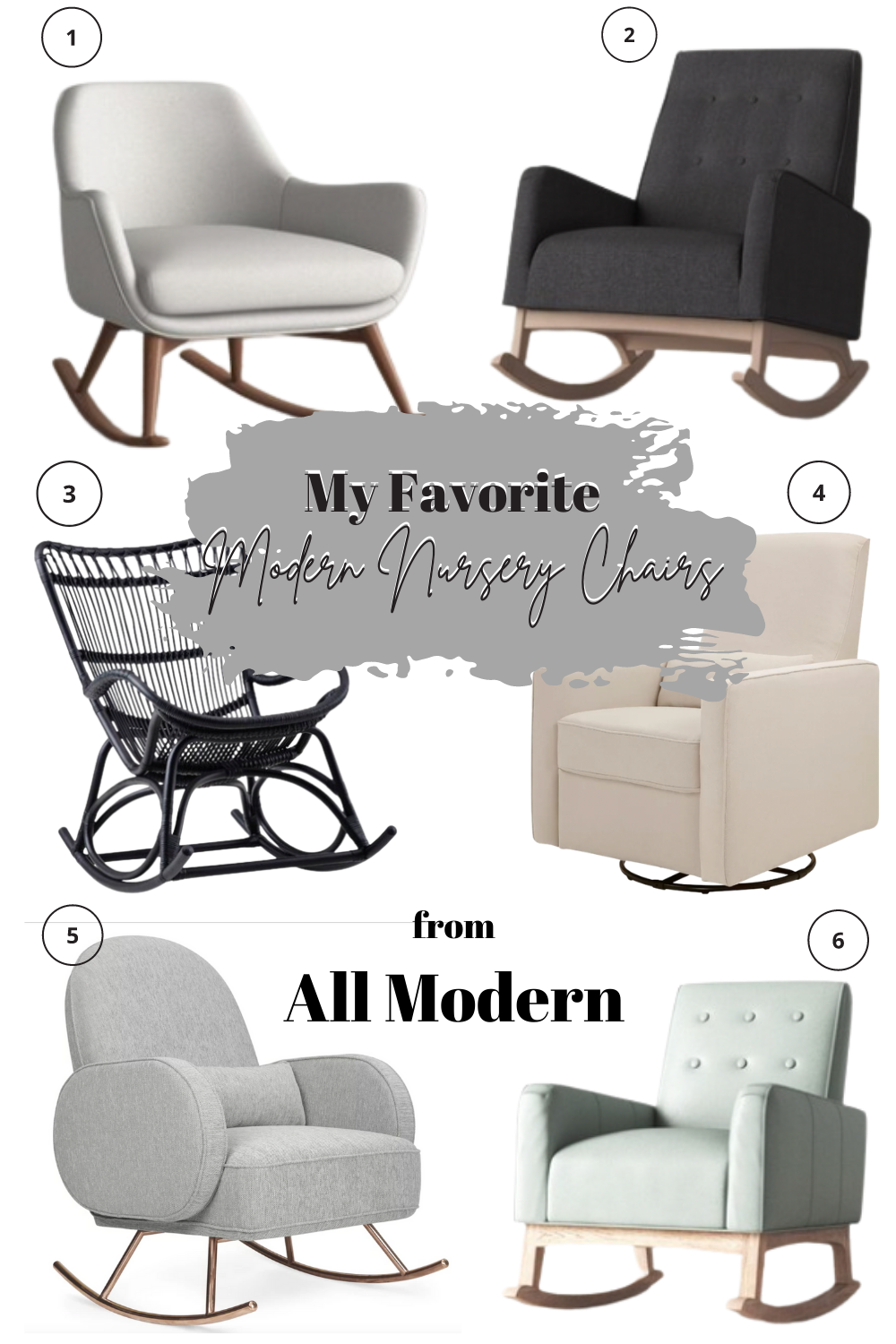 Modern Nursery Chairs From All Modern Jordecor